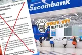 Sacombank lên tiếng về thông tin không thưởng Tết cho nhân viên