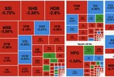 VN-Index "thủng" mốc 1.600 điểm, nhiều cổ phiếu lao dốc về giá sàn