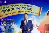 MB công bố khách hàng trúng thưởng đợt 2 chương trình "Đón Xuân Lộc Tài 2026"