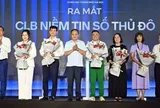 Phó Tổng Giám đốc Công ty Cổ phần VCCorp Nguyễn Bích Minh đảm nhiệm cương vị Phó Chủ tịch CLB Niềm tin số Thủ đô