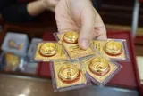 Giá vàng nhẫn trơn, vàng miếng chiều 13/8 tại SJC, PNJ, DOJI, Bảo Tín Minh Châu và Bảo Tín Mạnh Hải đồng loạt giảm so với buổi sáng