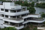 Cảnh vắng lặng ở dự án tổ hợp thương mại hơn 200 tỷ đồng ven sông Hương