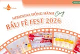 NeBiolina đồng hành cùng Bầu Fê Fest 2026 - Ngày hội dành riêng cho mẹ
