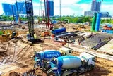 Soi tiến độ siêu dự án nằm tại khu đô thị "nhà giàu" có giá đất đắt đỏ bậc nhất Thủ đô, chỉ cách Hồ Tây vài phút di chuyển, sát công viên gần 70ha, kết nối loạt tuyến metro