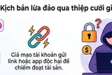 Bẫy lừa đảo từ những tấm thiệp cưới gửi qua mạng