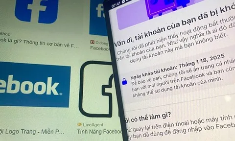 "Kêu trời" vì bị khóa tài khoản Facebook