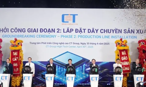 Khởi công nhà máy chip bán dẫn đầu tiên do người Việt Nam làm chủ công nghệ