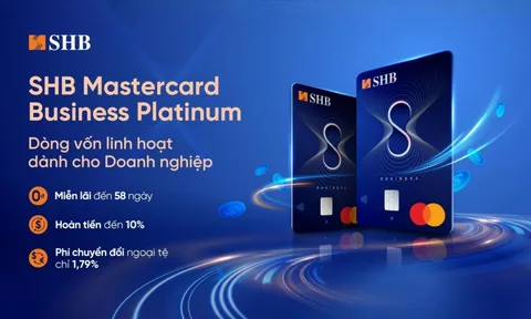 SHB ra mắt thẻ tín dụng doanh nghiệp – Trợ thủ cho doanh nghiệp bứt phá