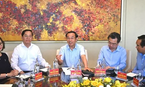 Lãnh đạo TP HCM và tỉnh Bà Rịa - Vũng Tàu làm việc với Công ty TNHH Dự án Hồ Tràm