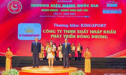 Kingsport từ hành trình gửi trao sức khỏe đến Top 10 Thương hiệu mạnh Quốc gia 2025
