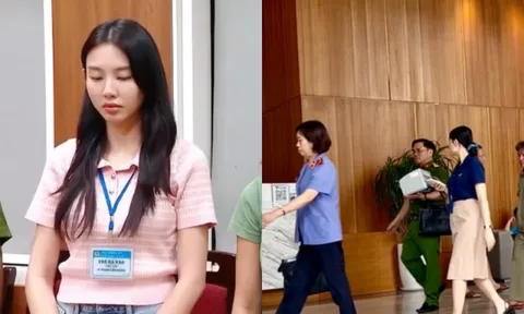 Khám xét nơi ở của Hoa hậu Nguyễn Thúc Thùy Tiên tại quận 4, lực lượng chức năng thu về nhiều tài liệu