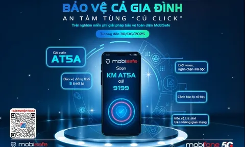MobiSafe – “Lá chắn số” bảo vệ cả gia đình, an tâm trong từng cú click