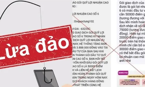 Cảnh báo thủ đoạn lừa đảo khi tham gia đầu tư qua ứng dụng Momo Pro giả mạo