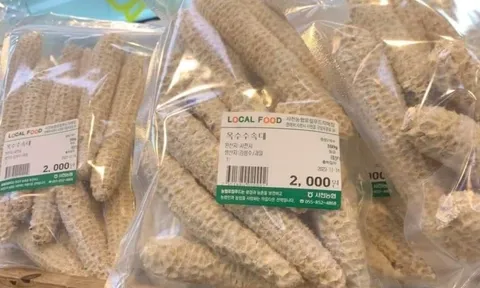Thứ ‘cùi bắp’ vứt đầy ngoài ruộng ở Việt Nam được bán ở siêu thị Hàn Quốc, giá hàng trăm nghìn đồng/kg