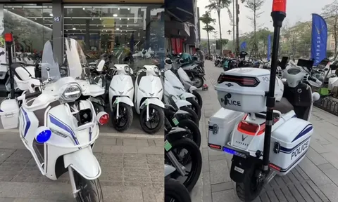 VinFast lộ diện phiên bản xe Cảnh sát nét căng, cộng đồng háo hức đón nhận