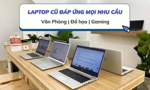 Mua laptop cũ giá rẻ ở đâu uy tín tại TPHCM?