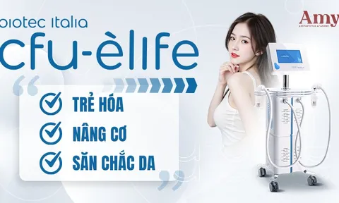 Amy Aesthetic & Academy chính thức ứng dụng Cfu Èlife – Công nghệ trẻ hóa da đột phá, hiệu quả lâu dài