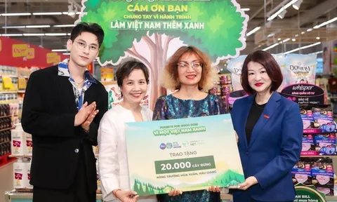 P&G và Central Retail tiếp tục nỗ lực tăng mảnh xanh cho Việt Nam