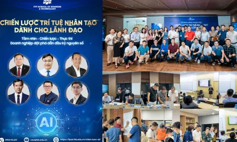Khai giảng khóa học Chiến lược trí tuệ nhân tạo (AI) dành riêng cho các nhà quản trị doanh nghiệp độc quyền FPT