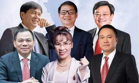 Lần đầu tiên trong lịch sử, các DN của 6 tỷ phú đô la Việt Nam nộp ngân sách lên tới 112.000 tỷ đồng, vượt xa ông lớn nhà nước PVN