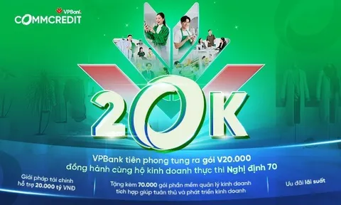 VPBank tung gói giải pháp toàn diện cùng hộ kinh doanh bắt nhịp NĐ 70