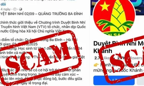 Xuất hiện chiêu trò lừa phụ huynh đăng ký “duyệt binh nhí”