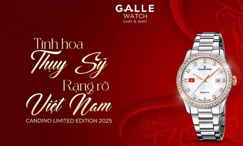 Candino Limited Edition 2025: Tinh hoa Thụy Sỹ – Rạng rỡ Việt Nam