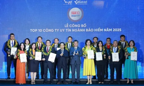 OPES lọt Top 10 công ty bảo hiểm phi nhân thọ uy tín nhất Việt Nam 2025