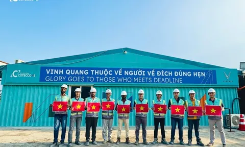 Coteccons thi công “thần tốc” nhà máy VinFast 2 tỷ USD tại Ấn Độ, hoàn thành sau 17 tháng