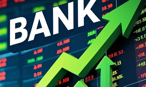 Một cổ phiếu ngân hàng tăng hơn 20% tuần qua