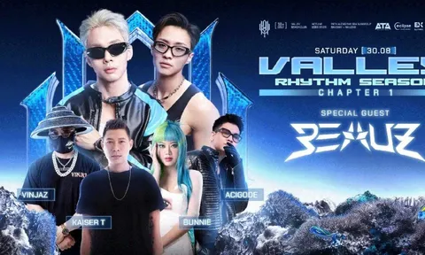 Valley Rhythm Season: Kết hợp nghe nhạc techno và xem pháo hoa tại Hạ Long