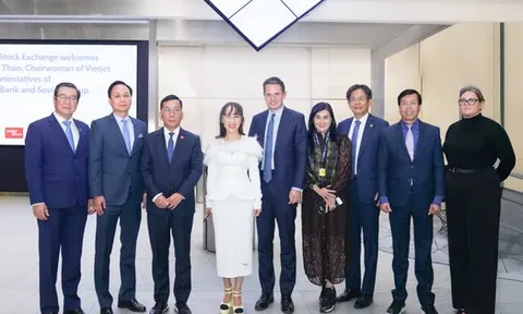 Lãnh đạo HDBank thăm Sàn giao dịch chứng khoán London dịp Tổng Bí thư thăm chính thức Vương quốc Anh