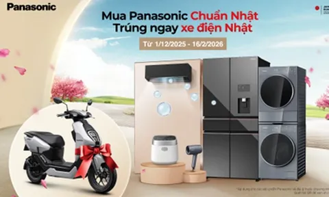 Panasonic tiếp tục khẳng định giá trị Nhật Bản trong từng sản phẩm trao tay