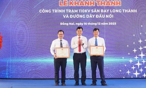 Khánh thành Trạm biến áp 110kV sân bay Long Thành và đường dây đấu nối cấp điện cho sân bay lớn nhất cả nước
