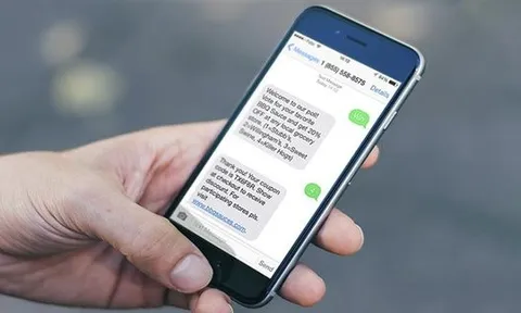 Công an thông báo tới người dân nhận được tin nhắn SMS có nội dung sau