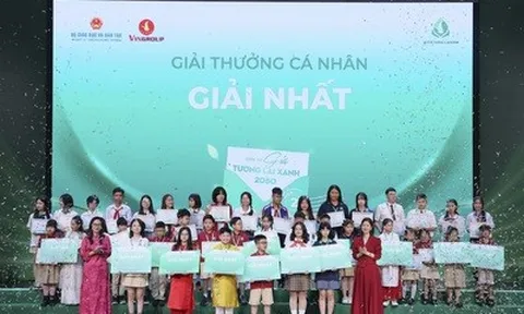 Lộ diện các quán quân giành giải thưởng 2,5 tỷ đồng của cuộc thi “Gửi tương lai Xanh 2050” mùa 2