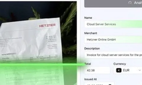 Sợ kế toán sai một li "đi... tù một dặm", lập trình viên tự code ứng dụng AI đọc hóa đơn thay mình