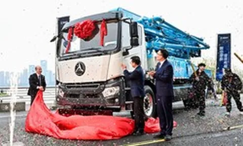 "Siêu phẩm" bơm bê tông cực thông minh, có thể khiến nhiều nhà thầu "mê mẩn"