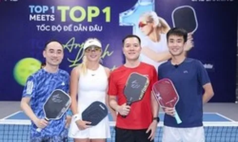 VĐV pickleball số 1 thế giới có mặt tại Việt Nam, ngân hàng Big5 là điểm đến đầu tiên