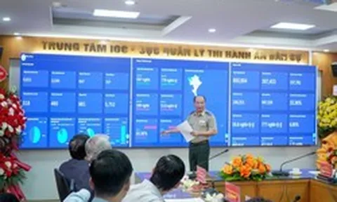 Khánh thành Trung tâm giám sát, điều hành thông minh Cục Quản lý Thi hành án dân sự, biến dữ liệu thành năng lực điều hành