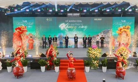 AMDI Group khởi công dự án Swiss Eden: Đánh thức “Mỏ vàng” khoáng nóng Thanh Thủy, định hình chuẩn sống “Wellness” ven đô