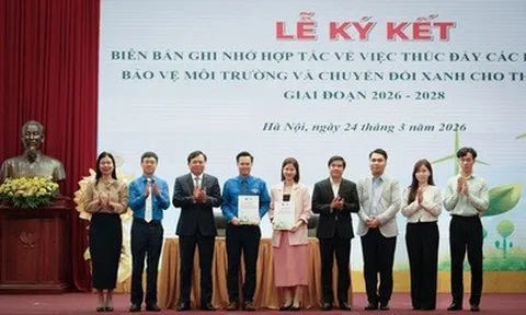 Quỹ Vì tương lai xanh cùng Đoàn Thanh niên Bộ Nông nghiệp & Môi trường chung tay thúc đẩy sáng kiến xanh