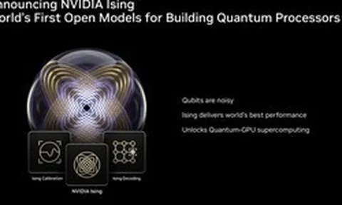 NVIDIA ra mắt Ising, bộ AI mã nguồn mở giúp máy tính lượng tử sửa lỗi nhanh hơn