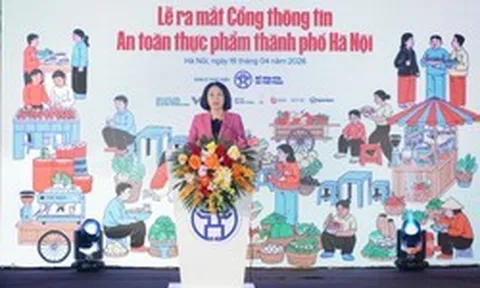 Hà Nội ra mắt Cổng thông tin an toàn thực phẩm