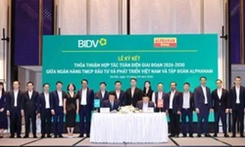 BIDV và Alphanam nâng tầm quan hệ hợp tác