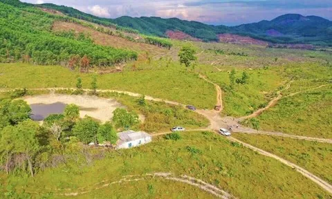 Cận cảnh khu vực triển khai dự án sân golf thể thao 18 hố tại Hà Tĩnh