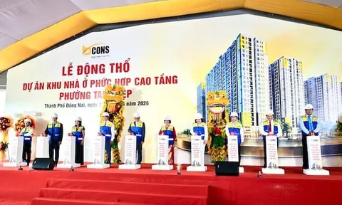 Tập đoàn Bcons và Tập đoàn Lê Phong khởi công xây dựng hàng nghìn căn hộ