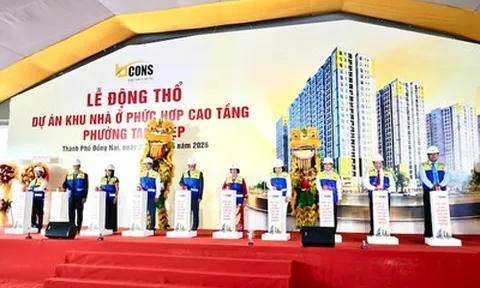 Tập đoàn Bcons và Tập đoàn Lê Phong khởi công xây dựng hàng nghìn căn hộ