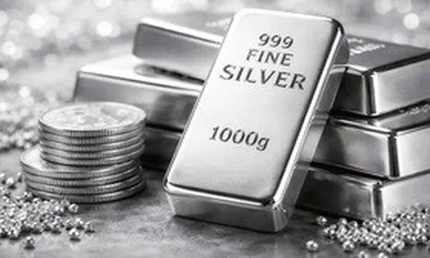 Giá bạc hôm nay (8/7): Trong nước và thế giới tăng, giảm trái chiều