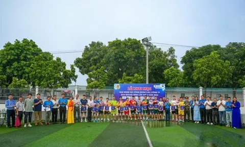 Khai mạc Giải bóng đá Khu công nghiệp Quang Minh lần thứ II năm 2026: Lan tỏa tinh thần thể thao, tăng cường gắn kết doanh nghiệp